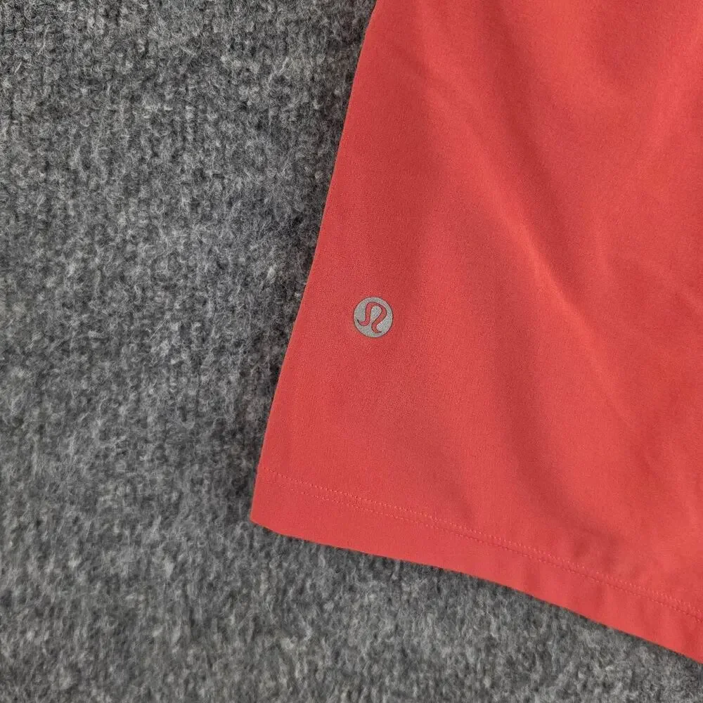 Lululemon Shorts Men Large Pace Breaker Unlined Red Running Athletic Gym Trainin